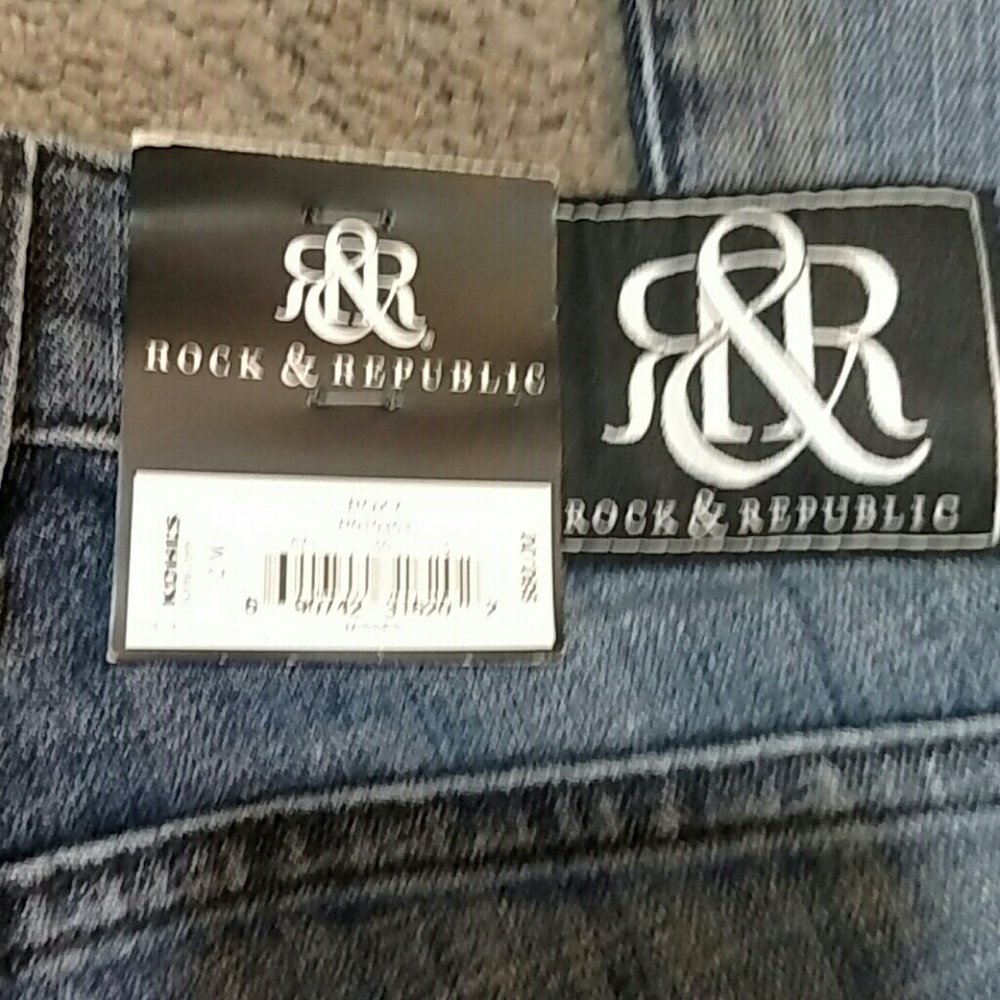 NWT Rock & Republic Kassandra Flap pocket Bootcut - Picture 4 of 6
